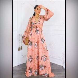 14. Resort Floral Maxi Dress